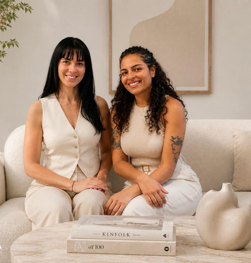 Violeta Vasileva and Ritika Arora, co-founders of ARUA